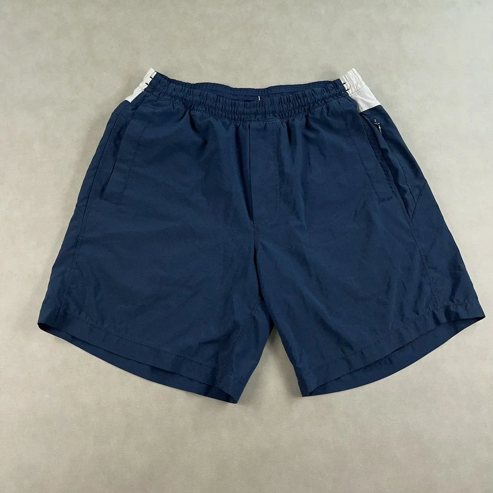 Birddogs Boom Shorts Men's Large Blue White Liner Stretch 7.5
